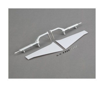 E-Flite Landing Gear, Struts, & Door Set: P-51D 1.2m-
