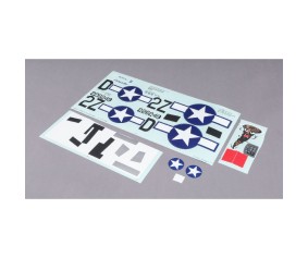 E-Flite Decal Sheet: P-47 1.2m