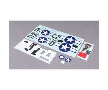 E-Flite Decal Sheet: P-47 1.2m