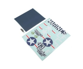 E-Flite Decal Sheet: F4U-4 1.2M