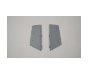 E-Flite Ventral Fin Set: F-16 Falcon-Gray 80mm EDF