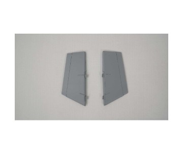 E-Flite Ventral Fin Set: F-16 Falcon-Gray 80mm EDF