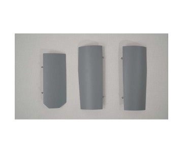 E-Flite Gear Door Set: F-16 Falcon-Gray 80mm EDF