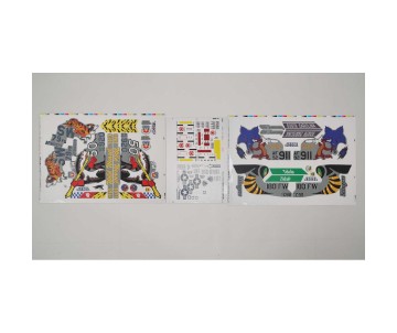E-Flite Decal Set: F-16 Falcon-Gray 80mm EDF