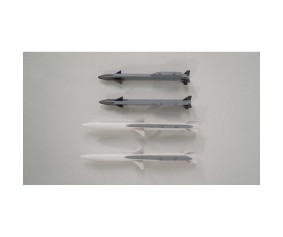 E-Flite Under Wing Missiles: F-16 Falcon-Gray 80mm EDF