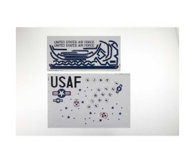 E-Flite Decal Set: F-16 Falcon Thunderbird 80mm EDF