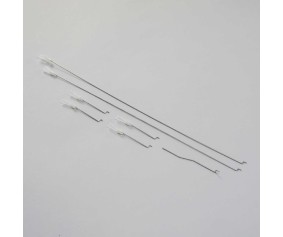 E-Flite Pushrod set with clevis : P-39 1.2m