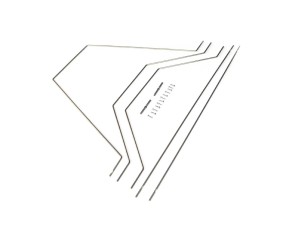 E-Flite Float Strut Set: J-3 Cub 10cc