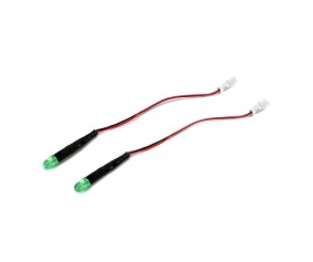 E-Flite Green LED Solid (2): Universal Light Kit