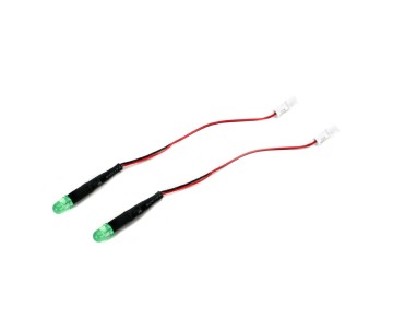 E-Flite Green LED Flashing (2): Universal Light Kit