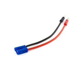 E-Flite EC5 Device Charge Lead with 6 Wire & Jacks, 12AWG