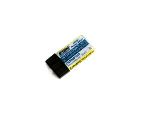 E-Flite 300mAh 1S 3.7V 25C LiPo Battery