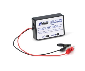 E-Flite 3-Cell LiPo Balancing Charger, 0.8A