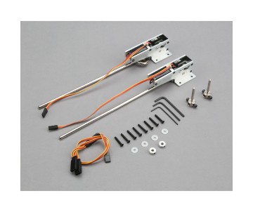 E-Flite 60-120 85-Deg Strut-Ready Electric Retract Set