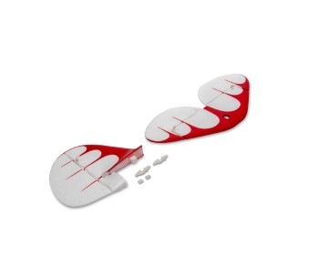 E-Flite Tail Set: UMX WACO, White