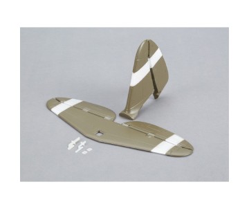 E-Flite Tail Set with Accessories: UMX P-47 BL