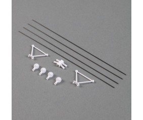 E-Flite Pushrod/Wing Brace Set: Yak 3D