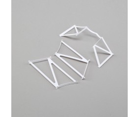 E-Flite Strut Set: UMX WACO White