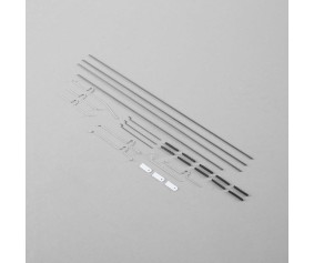 E-Flite Pushrod Set with steering arm: UMX Aero Commander