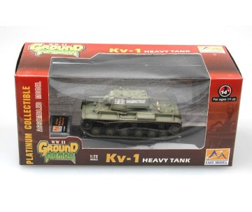 Easy Model 1/72 Russian KV-1 1941 Green color