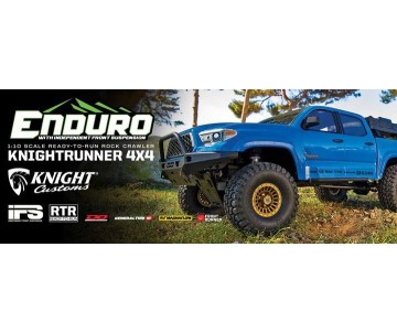 Element RC Enduro Trail Truck Knightrunner 4x4 RTR LiPo Combo - Blue