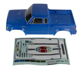 Element RC Enduro12, Sendero Body Set, blue, printed