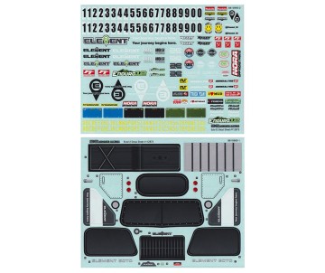 Element RC Enduro 12, Ecto Decal Sheet