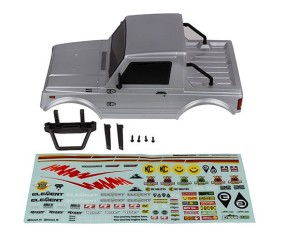 Element RC Enduro12, Bushido Body Set, silver