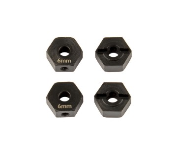 Element RC FT Enduro Wheel Hexes, 6 mm, steel