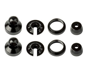 Element RC Enduro Shock Parts, black aluminum