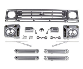 Element RC Sendero Body Accessories, satin chrome