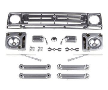 Element RC Sendero Body Accessories, satin chrome