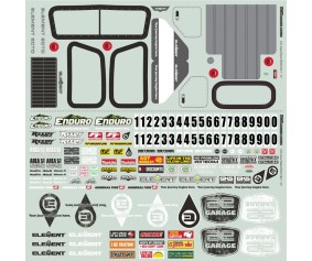 Element RC Enduro Ecto Decal Sheet