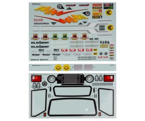 Element RC Bushido+ Body Decal Sheets
