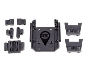 Element RC Enduro IFS Gearbox and Servo Mounts Set, hard
