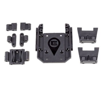 Element RC Enduro IFS Gearbox and Servo Mounts Set, hard