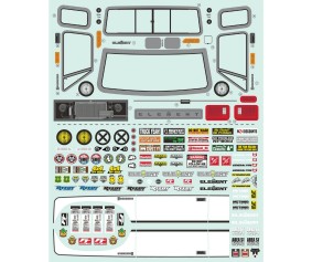 Element RC Sendero HD Decal Sheet Element RC Sendero HD Decal Sheet