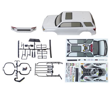 Element RC Trailrunner Body, white, with accessories