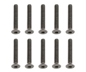 Element RC Screws, M3x24mm FHCS Flat Head Counter Sunk Screws