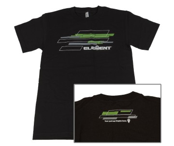 Element RC Rhombus T-Shirt, black, S