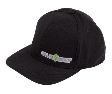 Element RC Hat, curved bill, black