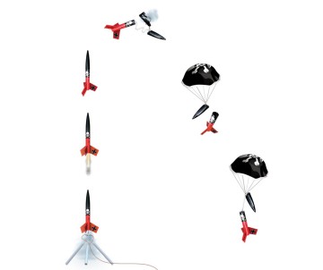 Damaged Box - Estes Rockets Der Big Red Max (English Only) - Advanced