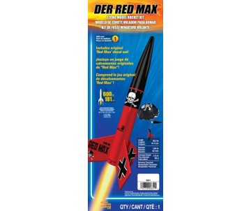 Estes Rockets Der Red Max (English Only) - Intermediate