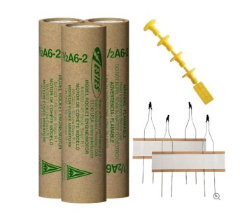 Estes Rockets 1/2A6-2 (3 ea) - Bagged