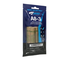 Estes Rockets A8-3 (3 ea) - Bagged