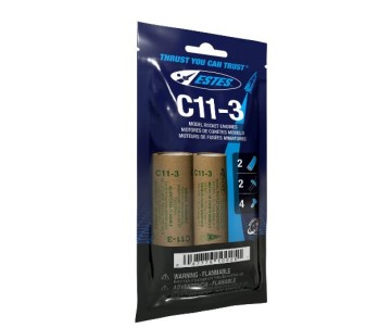 Estes Rockets C11-3 (2 ea) - Bagged