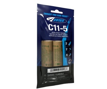 Estes Rockets C11-5 (2 ea) - Bagged