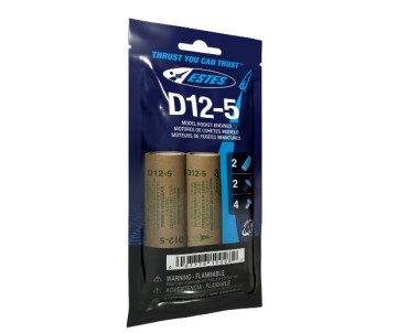 Estes Rockets D12-5 (2 ea) - Bagged