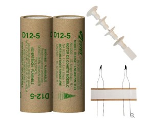 Estes Rockets D12-5 (2 ea) - Bagged