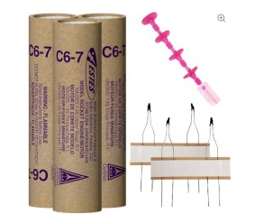 Estes Rockets C6-7 (3 ea) - Bagged